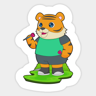 Tiger Darts Dart Sticker